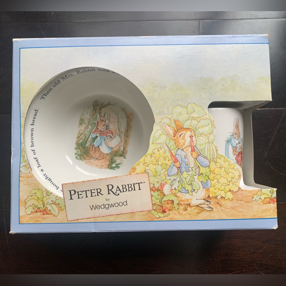 Vintage Wedgwood Peter Rabbit Children's Set